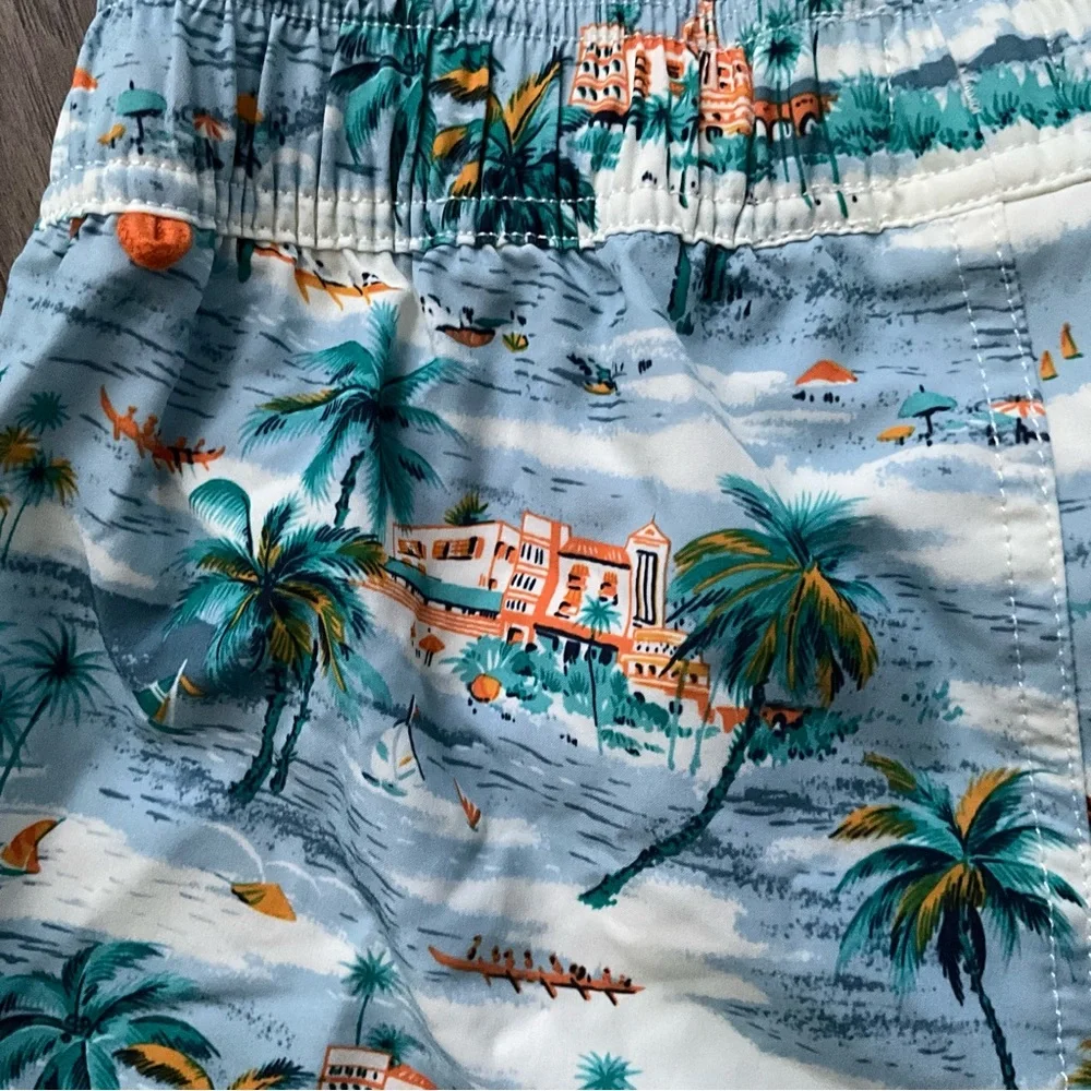 CrewCuts Sz 10 Boys Swim Trunks Swim Shorts JCrew J.Crew Swimsuit EUC